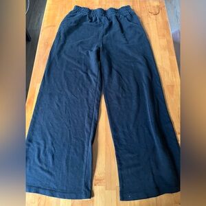 womens wide leg sweatpants